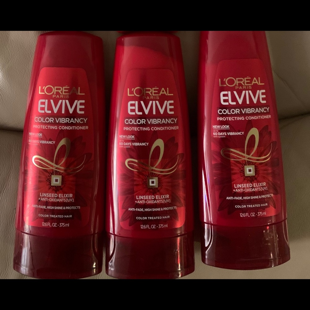 Loreal elvive color safe conditioner - 3 units